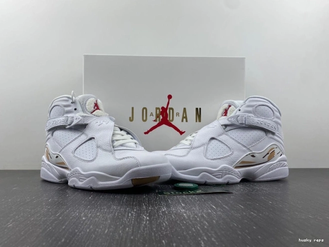 Cheap Husky AA1239-135 Jordan White OVO 8 Retro 0714